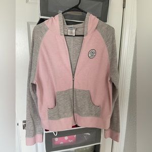 Pink and Gray Disneyland Hoodie